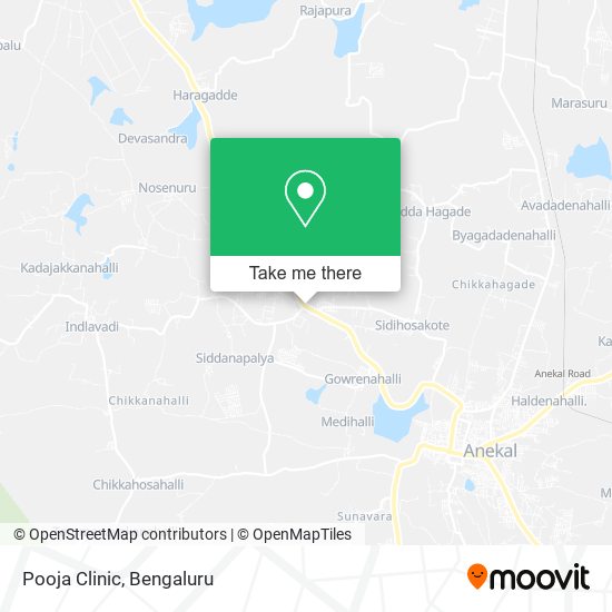 Pooja Clinic map