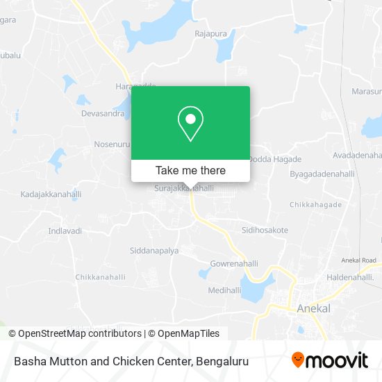 Basha Mutton and Chicken Center map