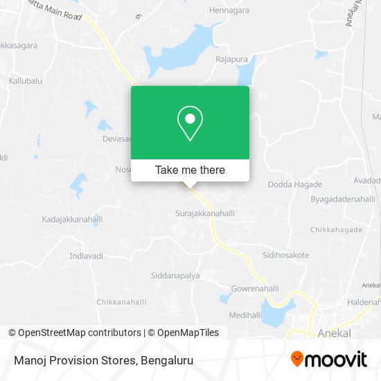 Manoj Provision Stores map