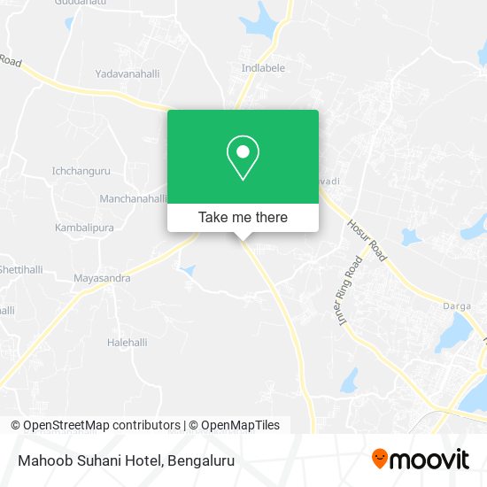 Mahoob Suhani Hotel map