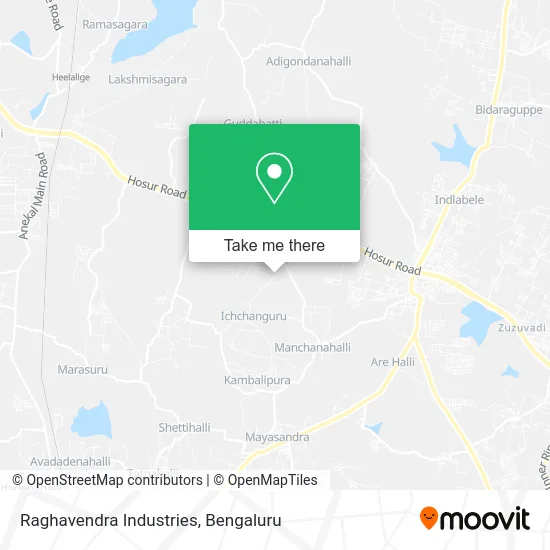 Raghavendra Industries map