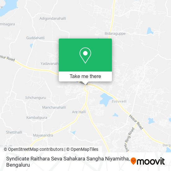 Syndicate Raithara Seva Sahakara Sangha Niyamitha map
