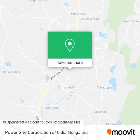 Power Grid Corporation of India map