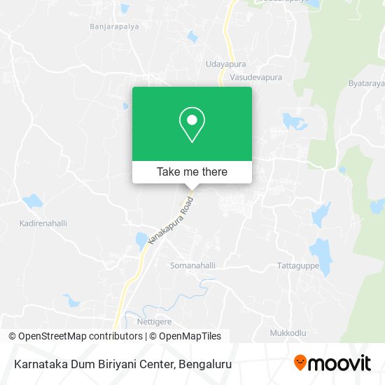 Karnataka Dum Biriyani Center map