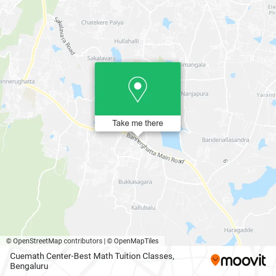 Cuemath Center-Best Math Tuition Classes map