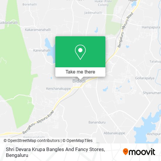 Shri Devara Krupa Bangles And Fancy Stores map