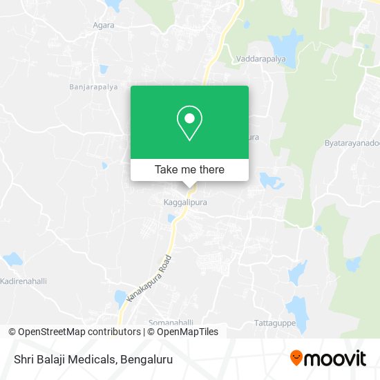 Shri Balaji Medicals map