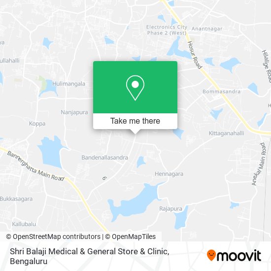 Shri Balaji Medical & General Store & Clinic map