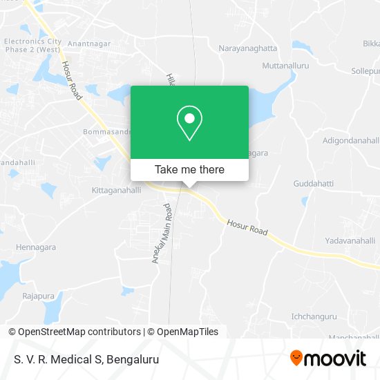 S. V. R. Medical S map