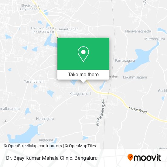 Dr. Bijay Kumar Mahala Clinic map
