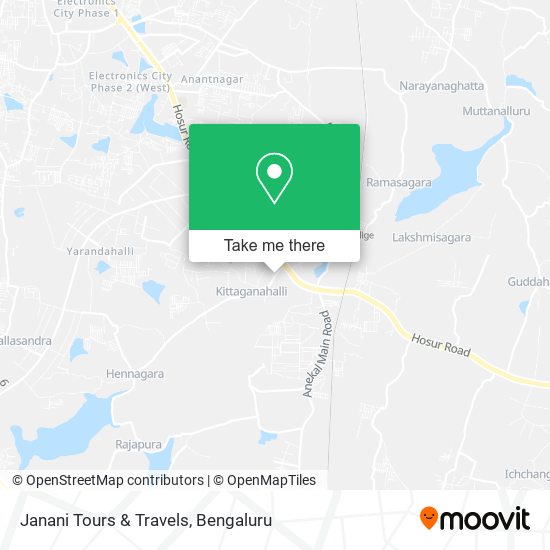 Janani Tours & Travels map