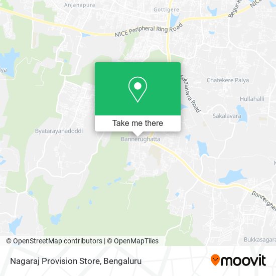 Nagaraj Provision Store map