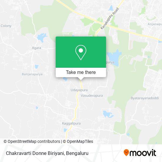 Chakravarti Donne Biriyani map