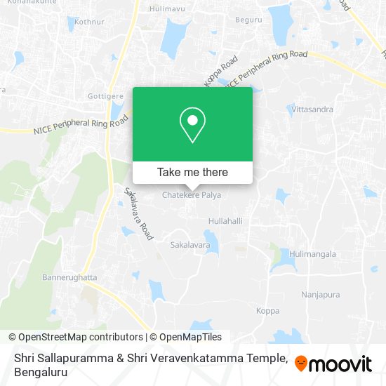 Shri Sallapuramma & Shri Veravenkatamma Temple map