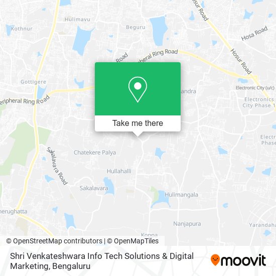 Shri Venkateshwara Info Tech Solutions & Digital Marketing map