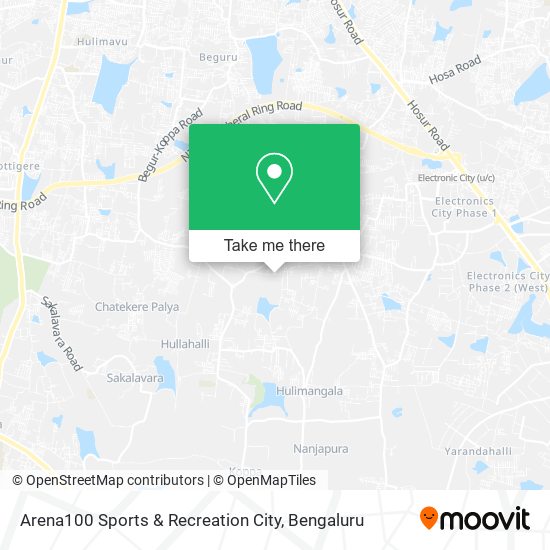 Arena100 Sports & Recreation City map