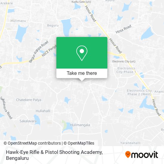 Hawk-Eye Rifle & Pistol Shooting Academy map