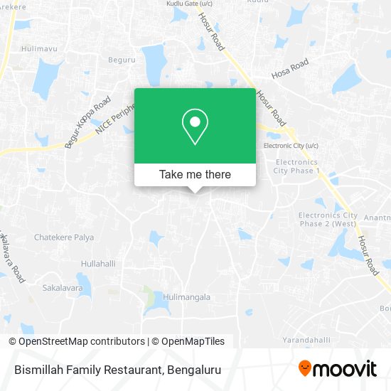 Bismillah Family Restaurant map