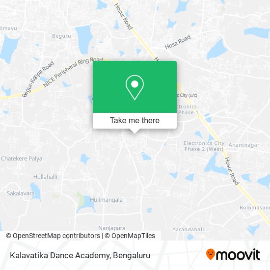 Kalavatika Dance Academy map