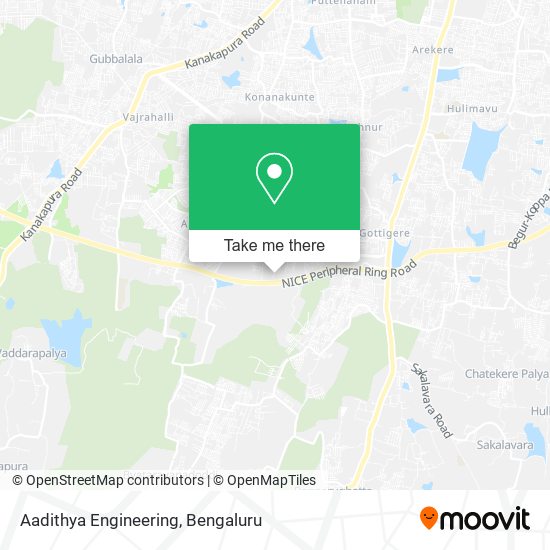 Aadithya Engineering map