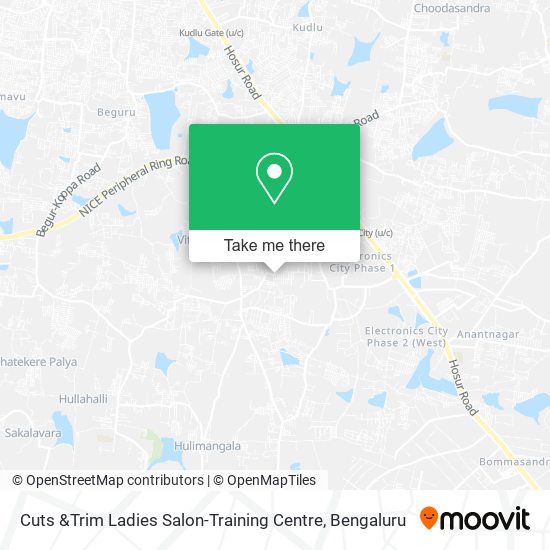 Cuts &Trim Ladies Salon-Training Centre map