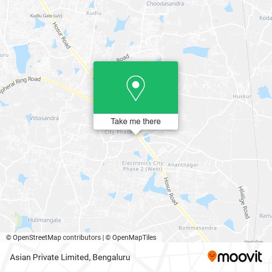 Asian Private Limited map