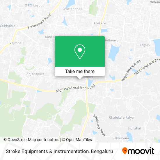 Stroke Equipments & Instrumentation map