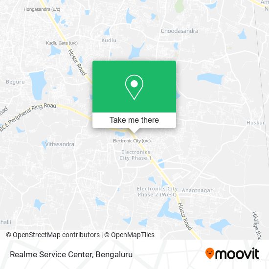 Realme Service Center map