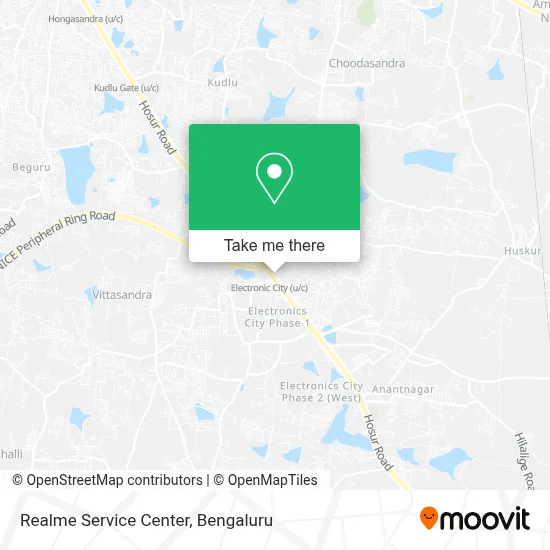 Realme Service Center map