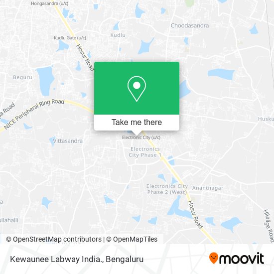 Kewaunee Labway India. map