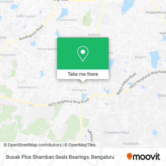 Busak Plus Shamban Seals Bearings map