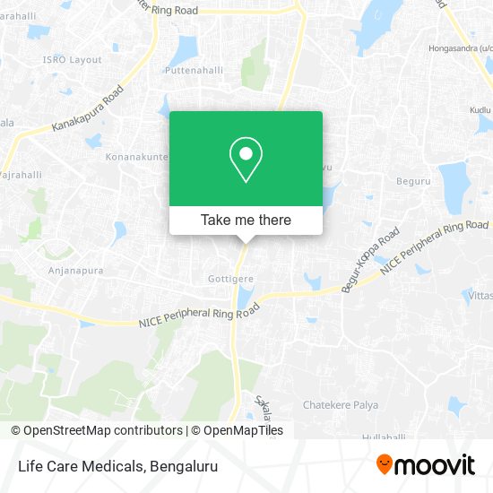 Life Care Medicals map