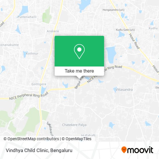 Vindhya Child Clinic map