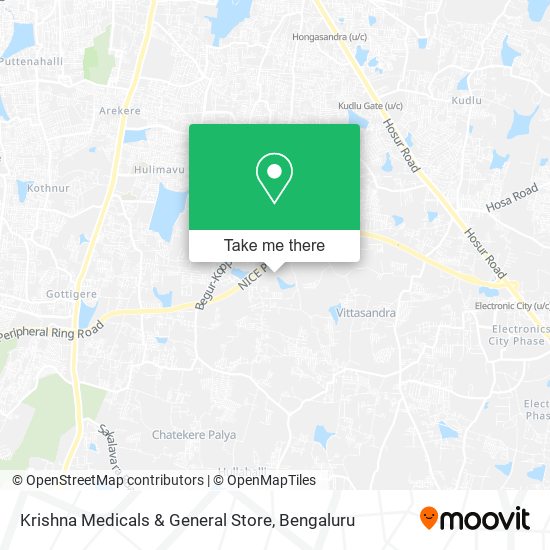 Krishna Medicals & General Store map