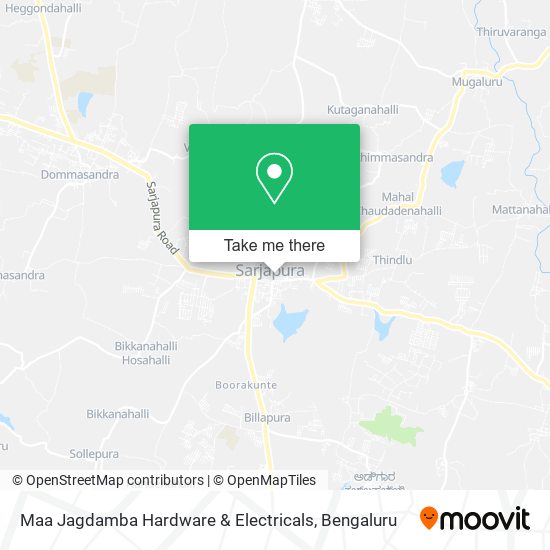 Maa Jagdamba Hardware & Electricals map