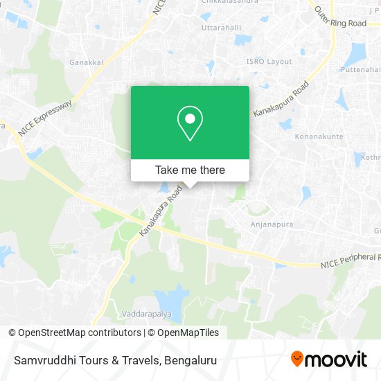 Samvruddhi Tours & Travels map