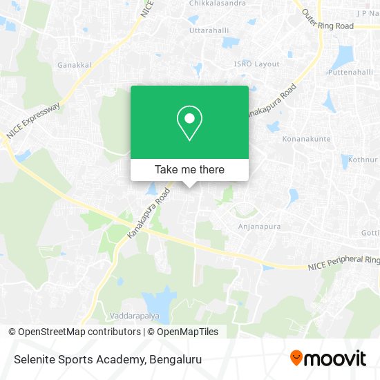 Selenite Sports Academy map