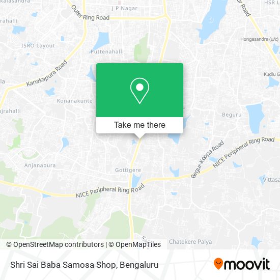 Shri Sai Baba Samosa Shop map