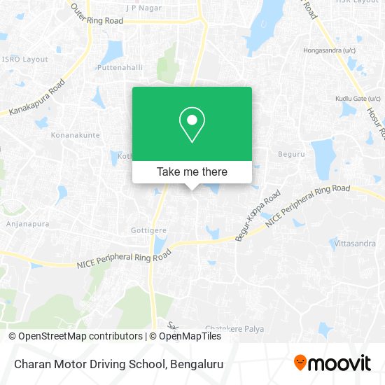 Charan Motor Driving School map