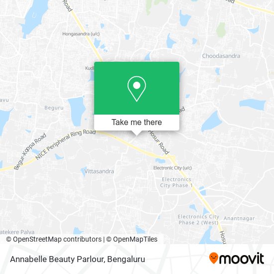 Annabelle Beauty Parlour map