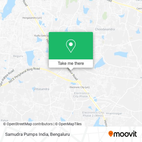 Samudra Pumps India map