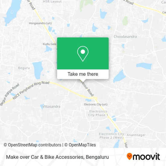Make over Car & Bike Accessories map