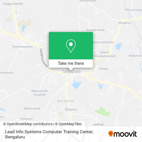 Lead Info Systems Computer Training Center map