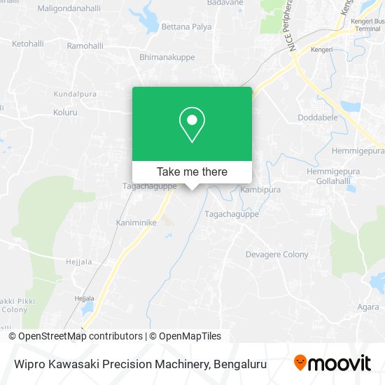 Wipro Kawasaki Precision Machinery map