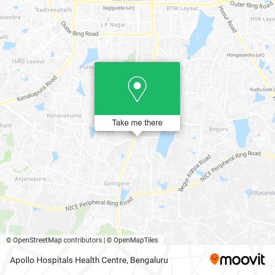 Apollo Hospitals Health Centre map