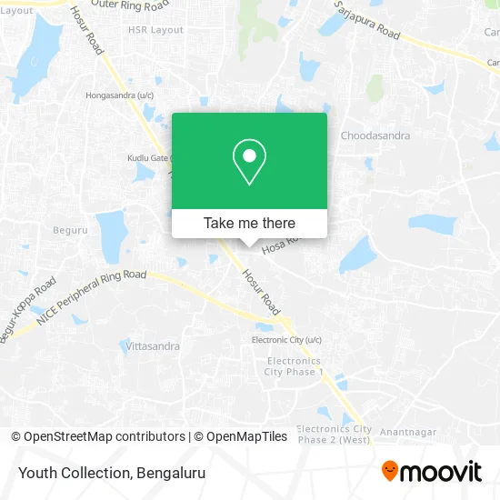 Youth Collection map