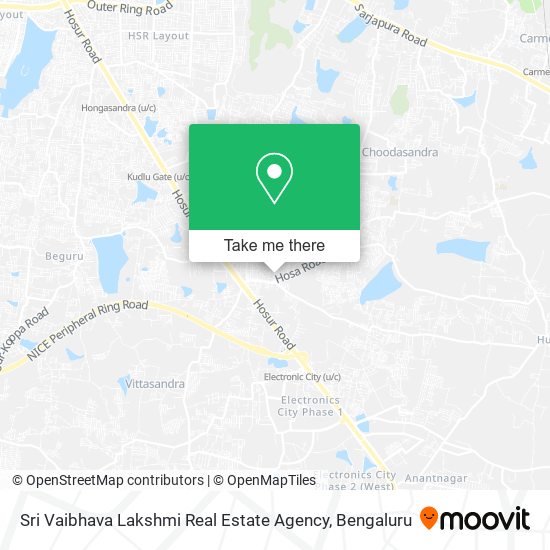 Sri Vaibhava Lakshmi Real Estate Agency map