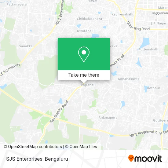 SJS Enterprises map