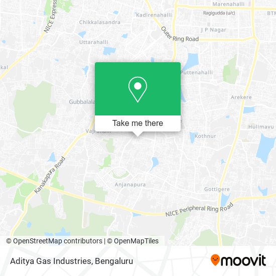 Aditya Gas Industries map
