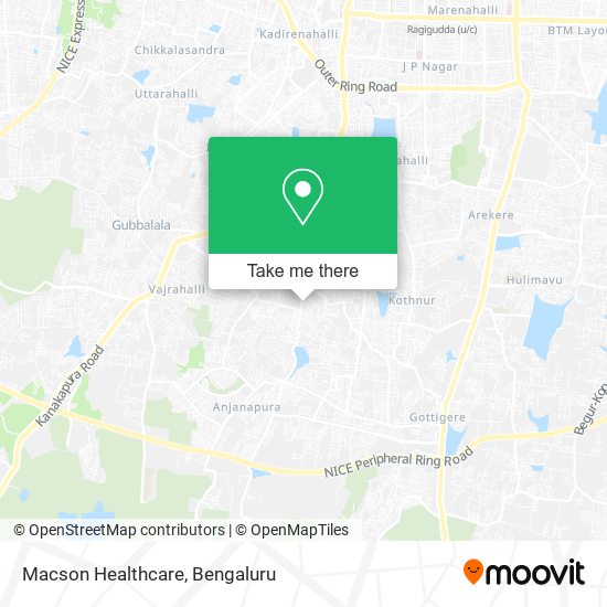 Macson Healthcare map